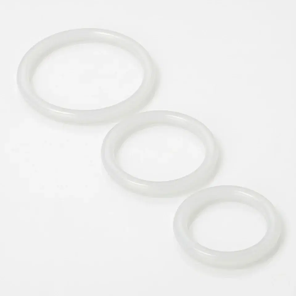 Trinity Silicone Cock Rings Clear