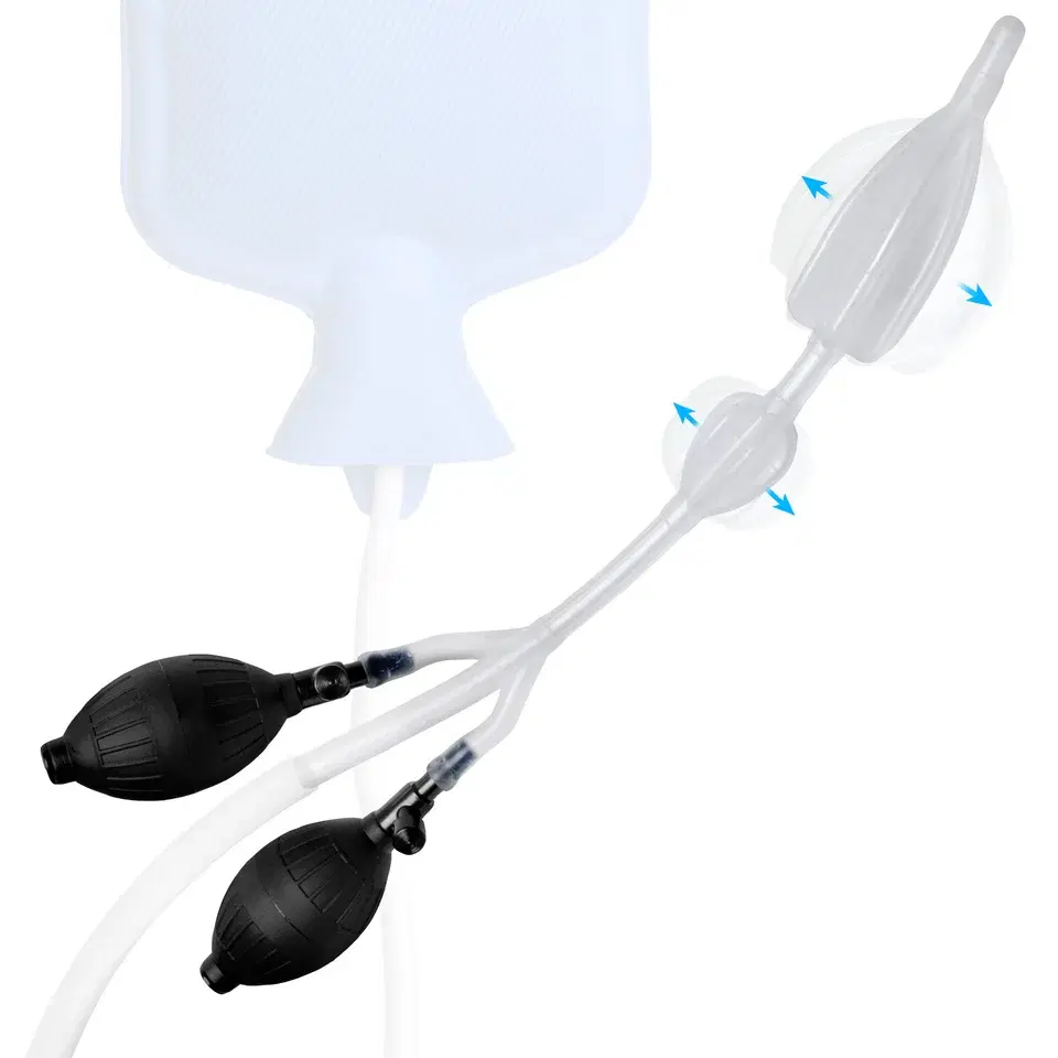 Double Bulb Enema System
