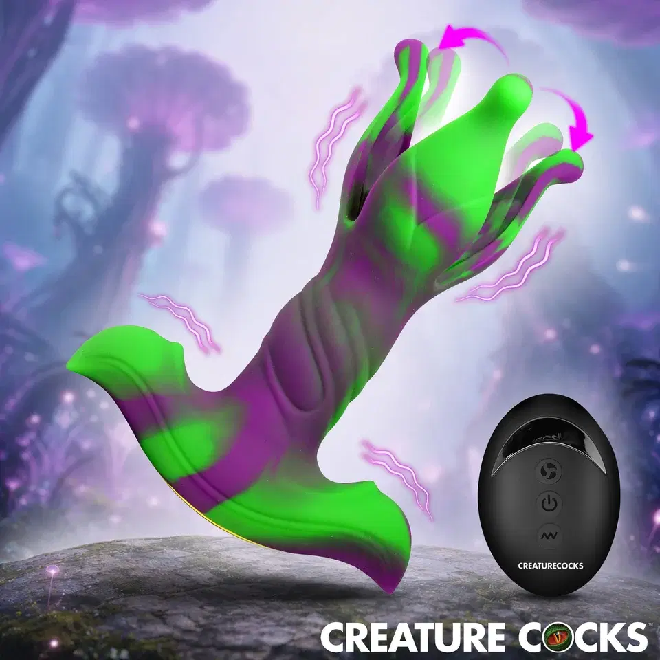Alien Bloom Expanding Silicone Anal Plug