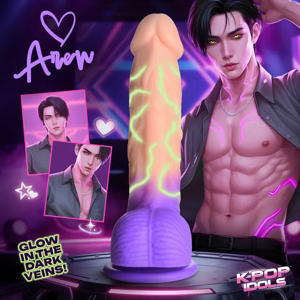 Aren Silicone Dildo with Balls