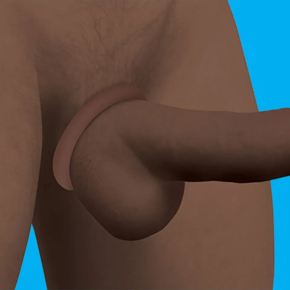 Discreet Silicone Cock Ring Set - Dark