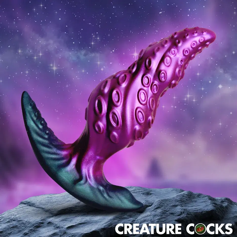 Octo-Twist Silicone Anal Plug