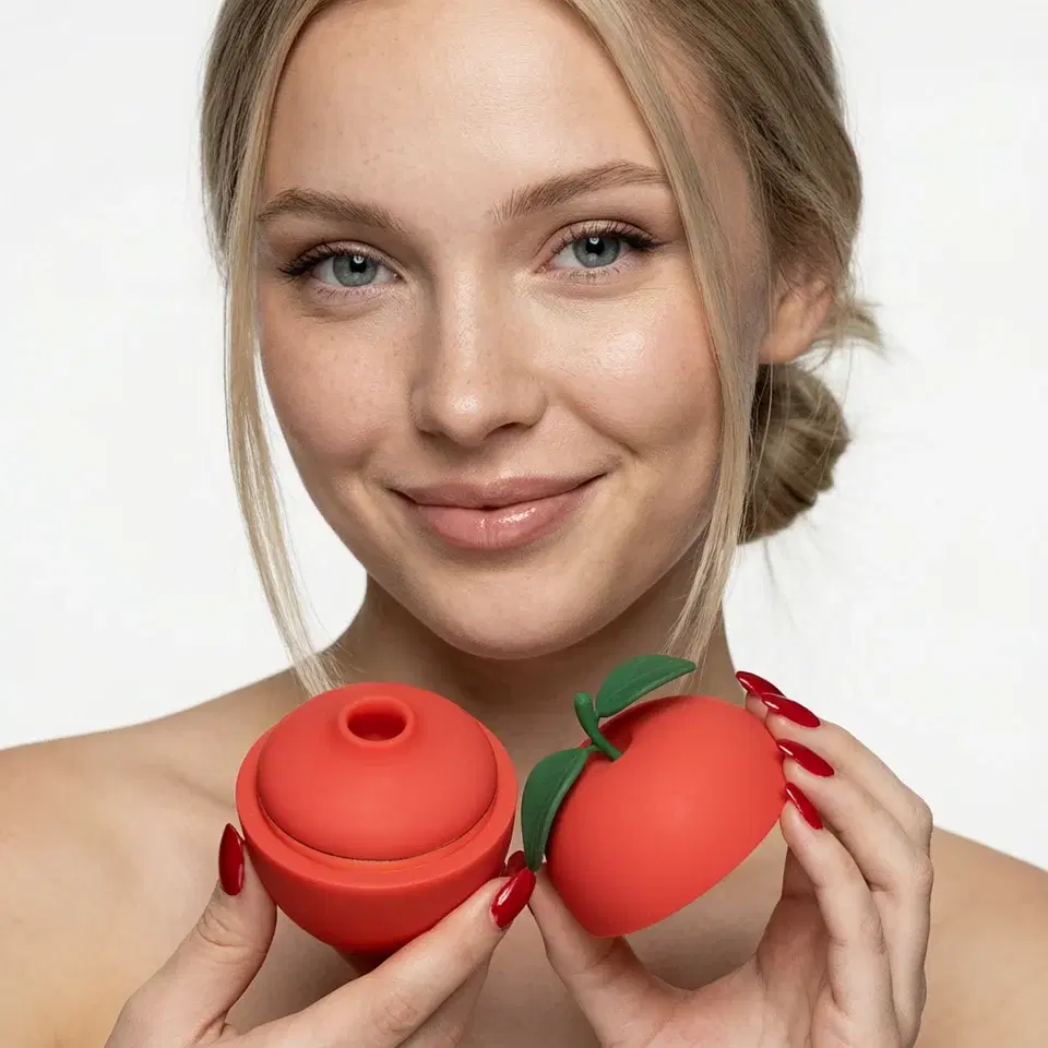 6X Forbidden Apple Silicone Clit Stimulator
